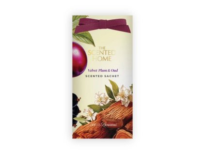 Vonný sáček THE SCENTED HOME VELVET PLUM & OUD