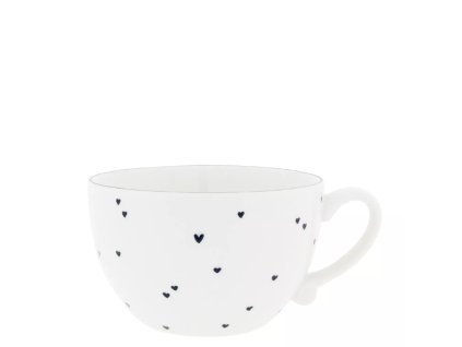 Miska s uchem na polévku HEARTS 450 ml