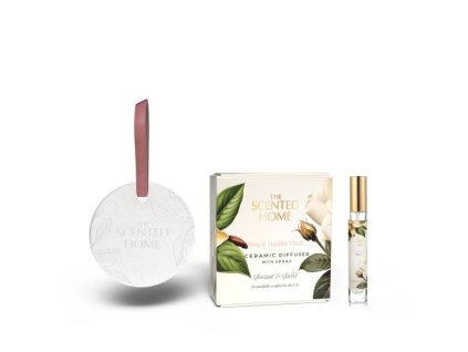 Keramický pomander s esencí ROSE & VANILLA MUSK
