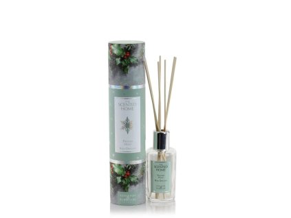 Vánoční difuzér THE SCENTED HOME FROSTED HOLLY 150 ml
