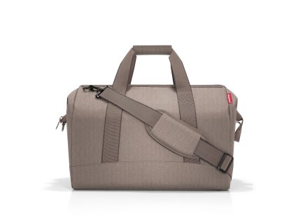 Cestovní taška Reisenthel Allrounder L herringbone mokka