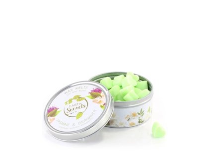 Vonný vosk v krabičce JASMINE & BERGAMOT 50 ks