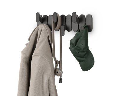 Nástěnný věšák Umbra TEMPO 6 černý