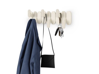 Nástěnný věšák Umbra TEMPO 6 pískový