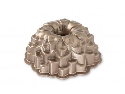 Forma na bábovku BLOSSOM 10 cup, karamelová Nordic Ware