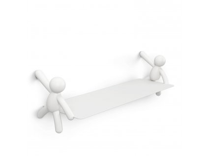Polička BUDDY d. 46 cm, bílá UMBRA