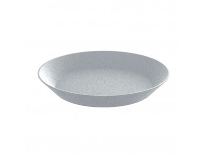 Talíř hluboký CONNECT ORGANIC 24 cm, šedý Koziol