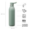 Vakuová láhev CityLoop Thermavac eCycle 600 ml, Sage Green 2