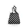 Skládací taška mini maxi SHOPPER dots white