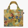 LOQI skládací taška MUSEUM FLOWER PATTERN, GOLD VAN GOGH 3