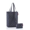 Taška přes rameno CITYSHOPPER set 2 ks, metallic dots blue 2