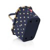 Nákupní košík CARRYBAG XS frame metallic dots blue 5