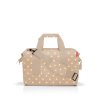 Cestovní taška ALLROUNDER M metallic dots coffee 2
