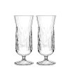 Sklenice CLUB na stopce set 2 ks 400 ml, čirá