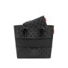 Chytrá taška přes rameno Reisenthel Shopper e1 set glossy dots black 3