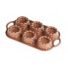 Forma na košíčky plát se 6 formičkami, měděná Nordic Ware