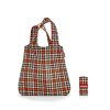 Skládací taška Mini Maxi Shopper glencheck red, Reisenthel