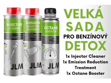 benzínový detox sada CZ