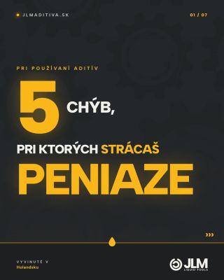 Väčšina vodičov nerobí chyby pri používaní aditív schválne. Problém je, že internet je plný poloprávd a “garážových...