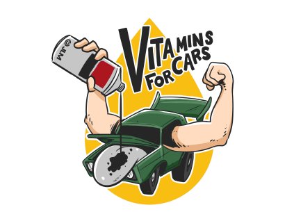 JLM samolepka Muscle Car