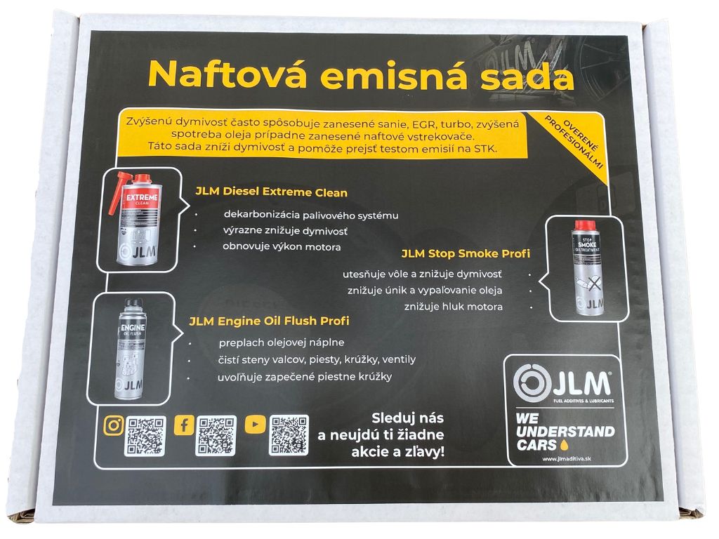 JLM naftová emisná sada