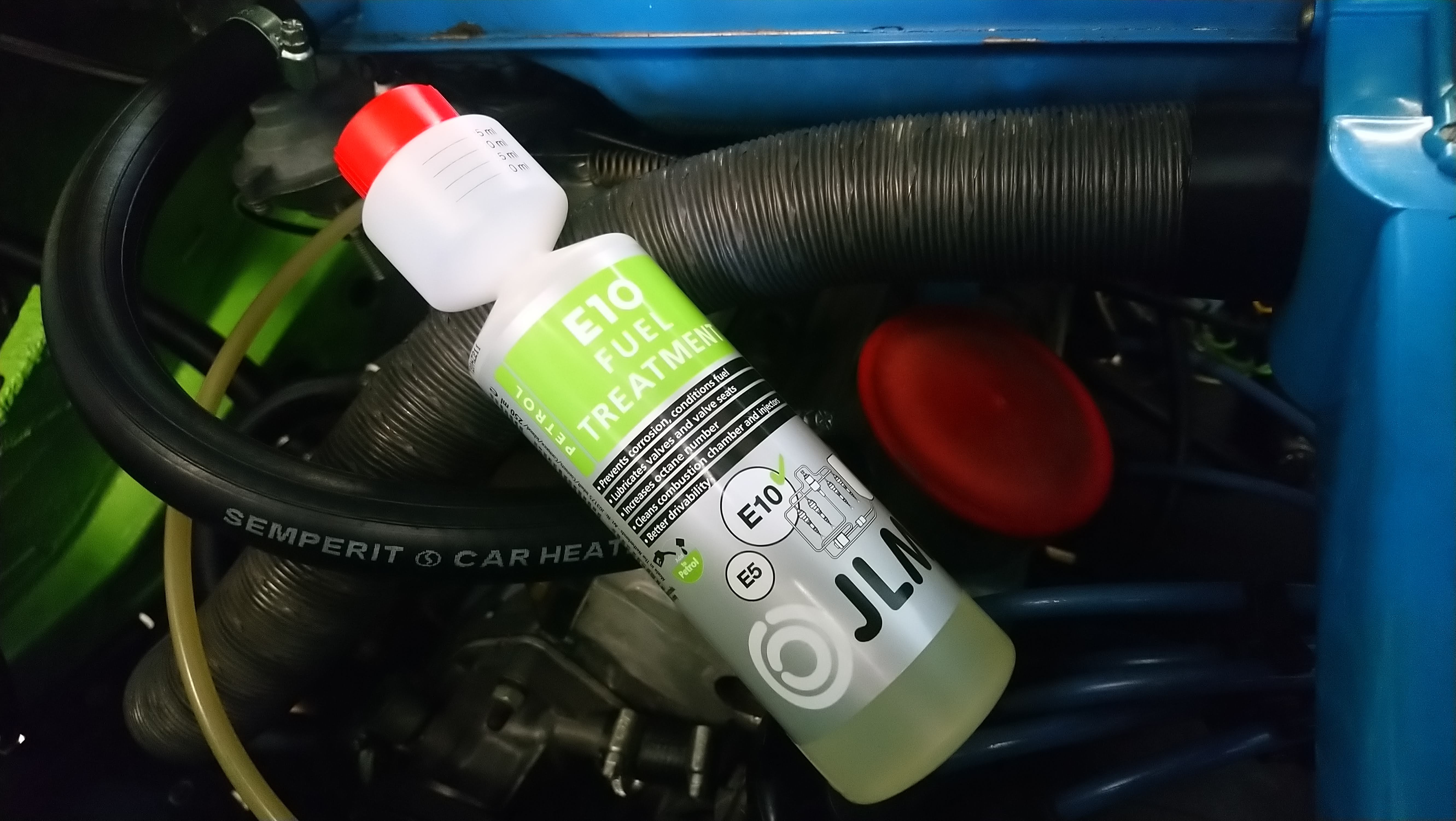 JLM E10 Fuel Treatment 250ml - ošetrenie benzínu E10