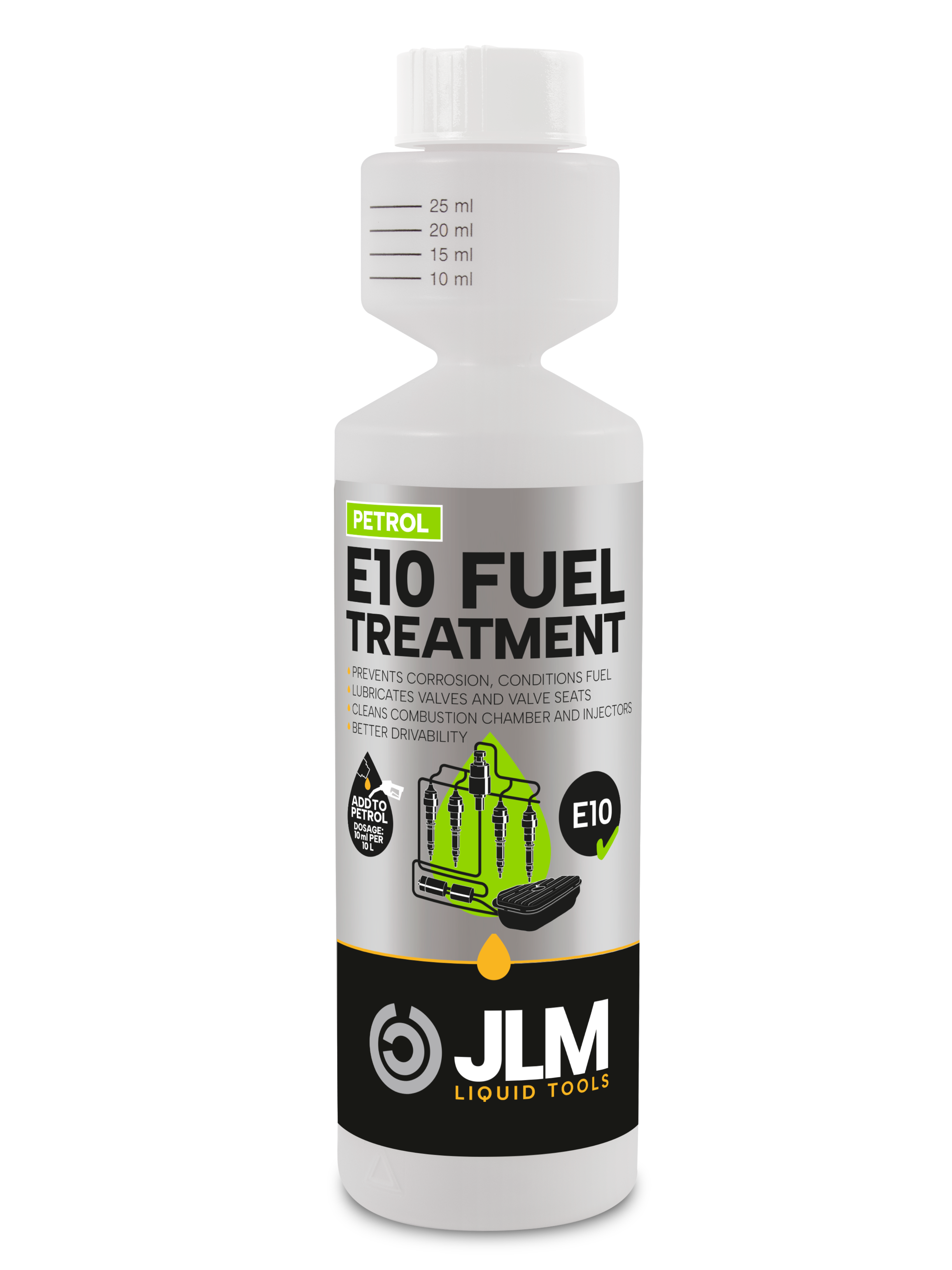 JLM E10 Fuel Treatment 250ml - ošetrenie benzínu E10