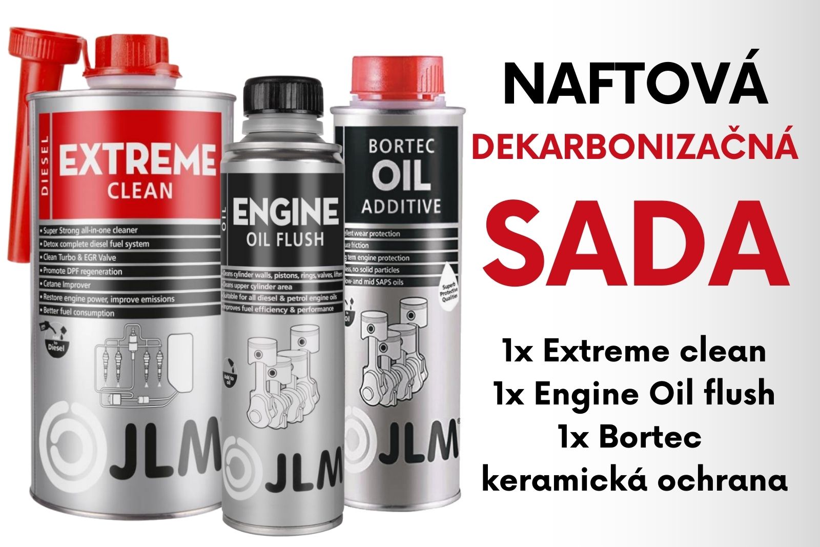 JLM Naftová dekarbonizačná sada