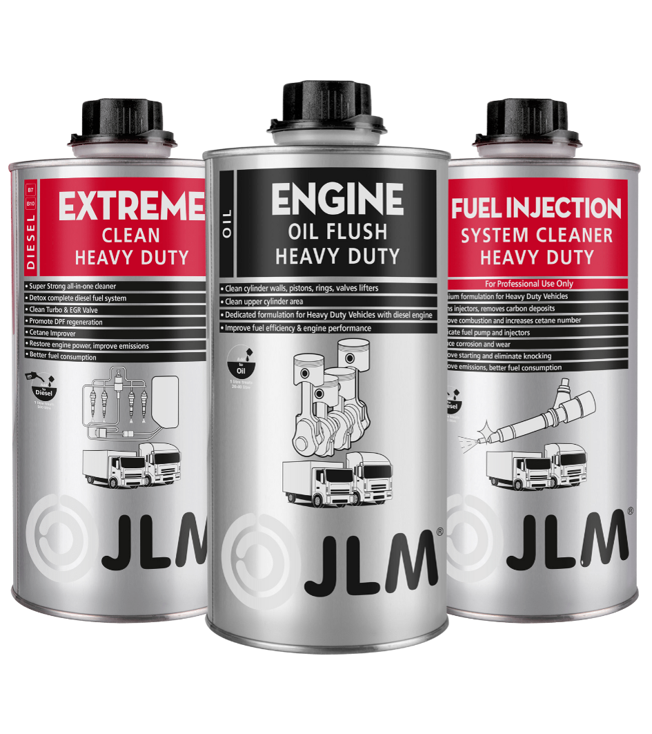 JLM Diesel Fuel Injection System Cleaner Heavy Duty – čistič vstrekovačov a palivovej sústavy LKW