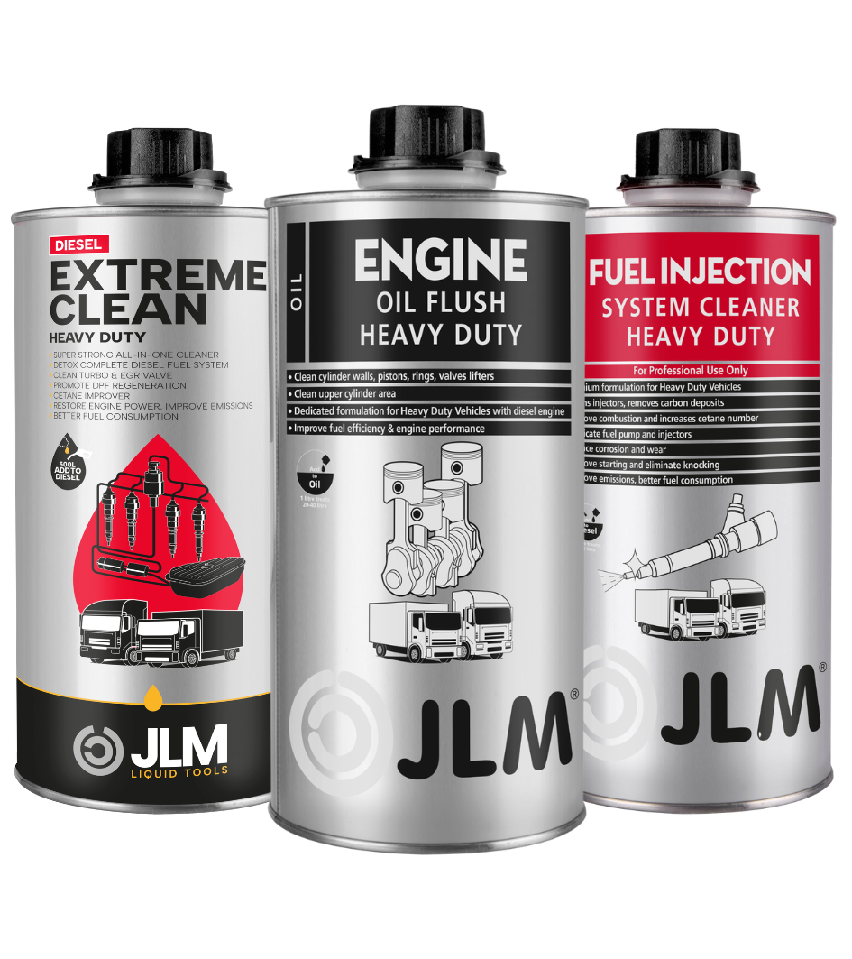 JLM Diesel Extreme Clean Heavy Duty - dekarbonizácia motorov LKW