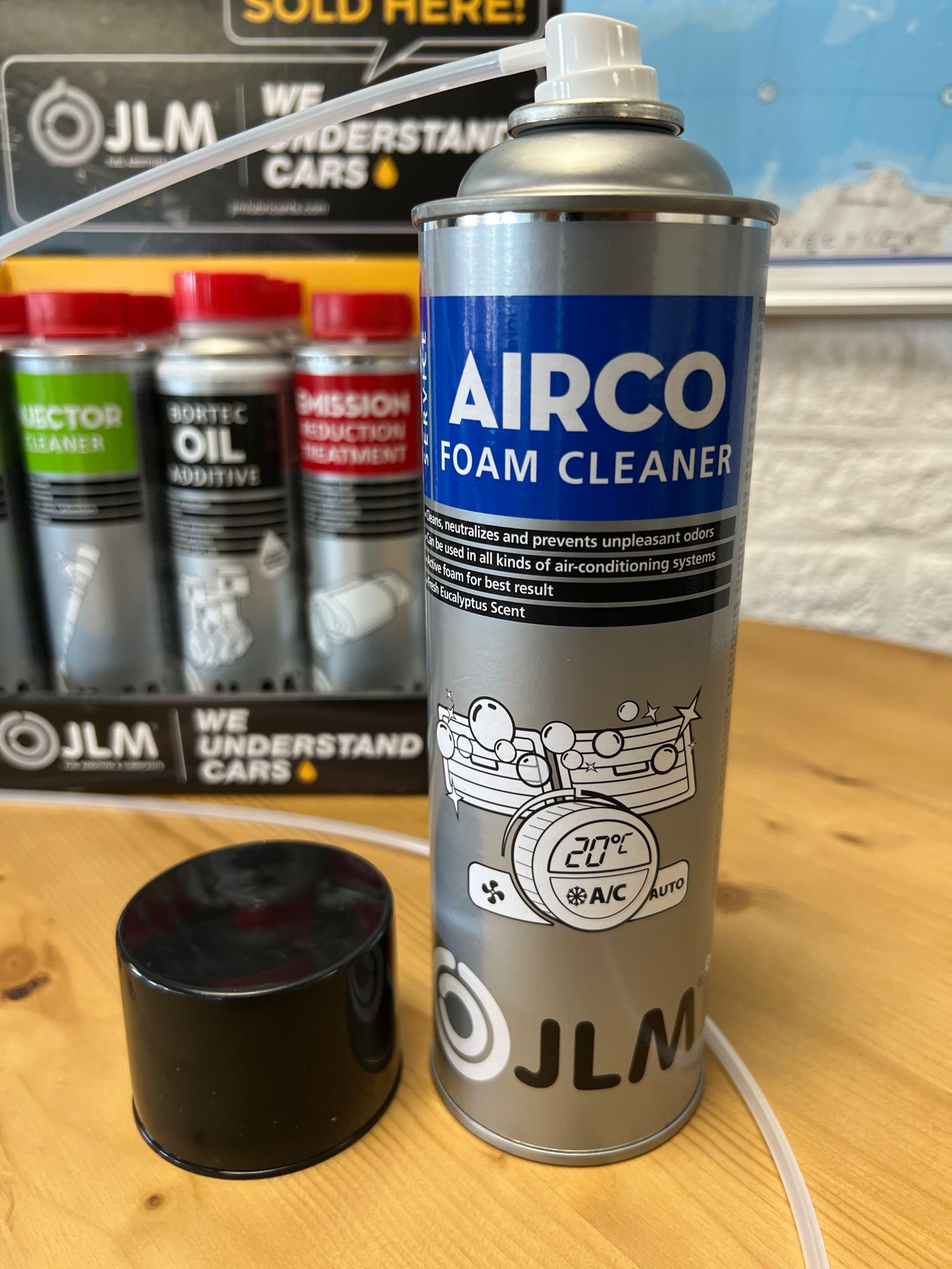 JLM Airco Foam Cleaner - penový čistič klimatizácie 500ml