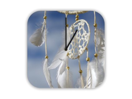 Hodiny s motivem lapač snů