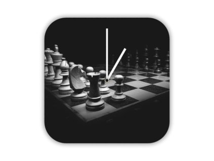 Hodiny s motivem šachy