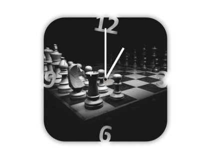 Hodiny s motivem šachy