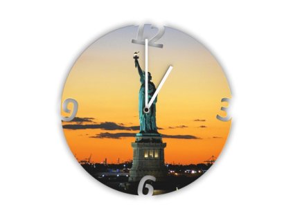 Hodiny s motivem New York Socha svobody