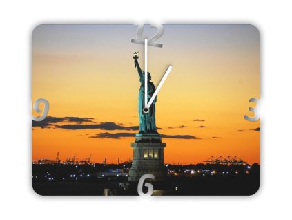Hodiny s motivem New York Socha svobody