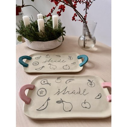 Tác štrůdl - tyrkysový