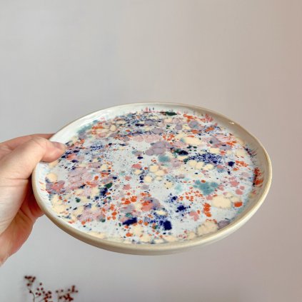 Talíř carneval 20cm (2.jakost)