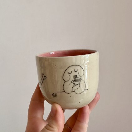 Hrnek PEJSCI pinkie (2.jakost) 250ml