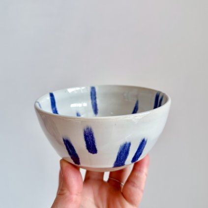 Miska dalmatine blue stries 400ml