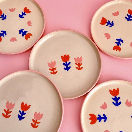 Talíř tulipánky 20cm