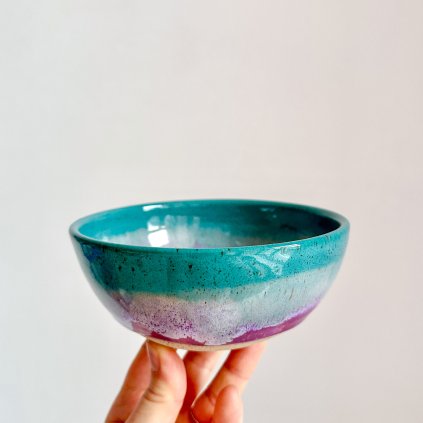 Miska amethyst teal