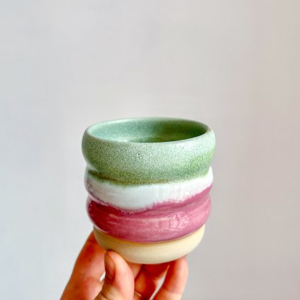 Hrnek bubble rose mint 320ml