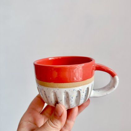 Hrnek coral sprinkle