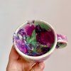 Hrnek s uchem violet green 300ml