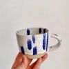 Hrnek s uchem dalmatine blue