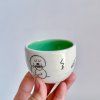 Porcelánový hrnek kávomil 140ml