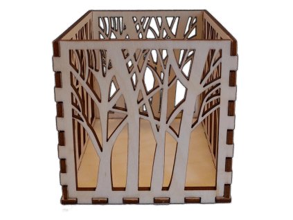 Stojanek na svicky Stromy I 10x10x10cm