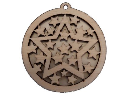 Vanocni ozdoba Koule II 6cm