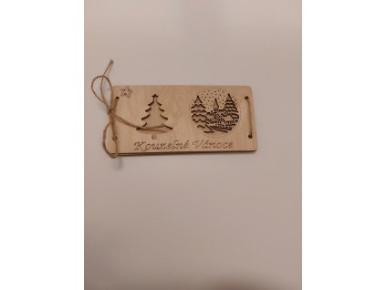 Obálka na peníze Vánoce I